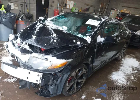 2015 Honda Civic Si z USA, uszkodzony, nr VIN 2HGFG4A58FH700751